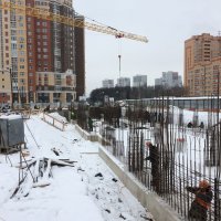 Процесс строительства ЖК «Москва А101», Январь 2018