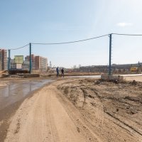 Процесс строительства ЖК «Символ», Апрель 2016
