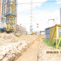 Процесс строительства ЖК «Восточный» (Звенигород), Июнь 2018