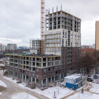 Процесс строительства ЖК «Академика Павлова», Ноябрь 2018