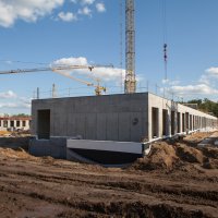 Процесс строительства ЖК «Измайловский лес», Август 2017