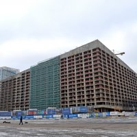 Процесс строительства ЖК «Лайнер» («Дом на Ходынке»), Февраль 2016