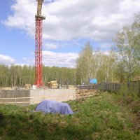 Процесс строительства ЖК «АиБ», Май 2017