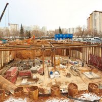 Процесс строительства ЖК «Счастье в Олимпийской деревне» (ранее «Дом в Олимпийской деревне»), Февраль 2017