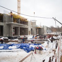Процесс строительства ЖК «Счастье в Кузьминках»  (ранее «Дом в Кузьминках»), Январь 2019
