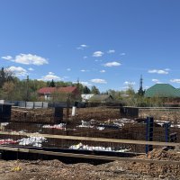 Процесс строительства ЖК «Экоград Новый Катуар», Май 2023