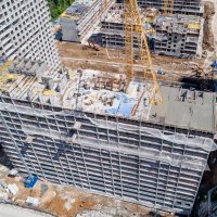 Процесс строительства ЖК «Летний Сад», Июнь 2017