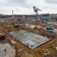 Процесс строительства ЖК «Люберцы парк», Март 2020