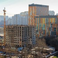 Процесс строительства ЖК «LIFE-Митинская ECOPARK», Апрель 2017