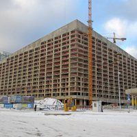 Процесс строительства ЖК «Лайнер» («Дом на Ходынке»), Декабрь 2015