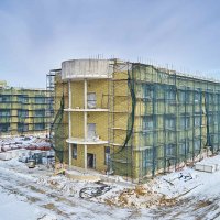 Процесс строительства ЖК «Нахабино Ясное», Февраль 2019