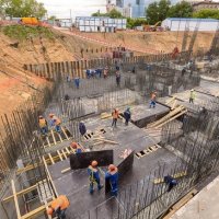 Процесс строительства ЖК «Сердце Столицы» , Июнь 2018