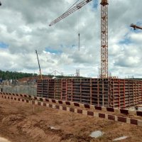 Процесс строительства ЖК «Белые ночи», Июнь 2017