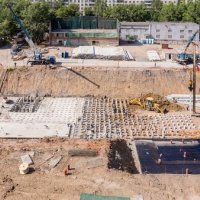 Процесс строительства ЖК «Летний Сад», Июль 2016