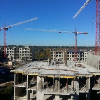 Процесс строительства ЖК «Аккорд. Smart-квартал» («Новые Жаворонки»), Октябрь 2016