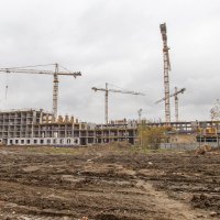 Процесс строительства ЖК «Одинцово-1», Октябрь 2016
