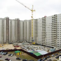 Процесс строительства ЖК «Южное Видное», Апрель 2017