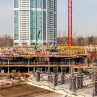 Процесс строительства ЖК Vander Park, Март 2016