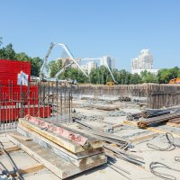 Процесс строительства ЖК «Фестиваль парк», Август 2017