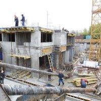 Процесс строительства ЖК «Барбарис» , Май 2017