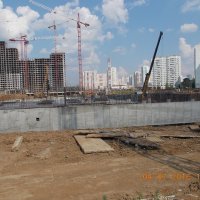 Процесс строительства ЖК UP-квартал «Сколковский», Июль 2016