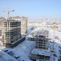 Процесс строительства ЖК «Татьянин парк», Февраль 2018