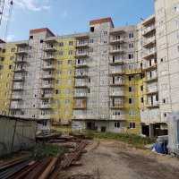 Процесс строительства ЖК «На семи холмах», Август 2017