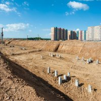 Процесс строительства ЖК «Пригород. Лесное» , Июнь 2019