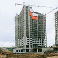 Процесс строительства ЖК «Спутник» , Июнь 2018