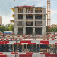 Процесс строительства ЖК «Черняховского, 19», Август 2017