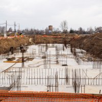 Процесс строительства ЖК «Видный город», Апрель 2018