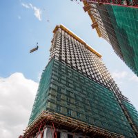 Процесс строительства ЖК «Пресня Сити», Июнь 2017