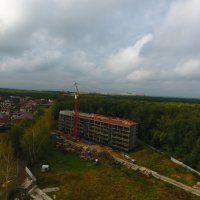Процесс строительства ЖК «АиБ», Сентябрь 2017