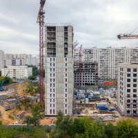 Процесс строительства ЖК «Влюблино», Май 2018
