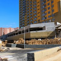 Процесс строительства ЖК «Краски жизни», Сентябрь 2017
