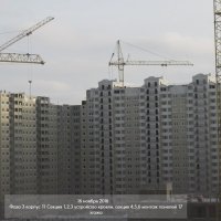Процесс строительства ЖК «Первый Московский» , Ноябрь 2016