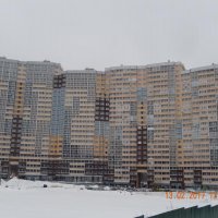 Процесс строительства ЖК «Одинбург», Февраль 2017