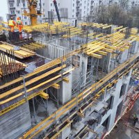 Процесс строительства ЖК «Кутузовский XII», Апрель 2018