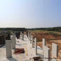 Процесс строительства ЖК «Опалиха Парк», Август 2016