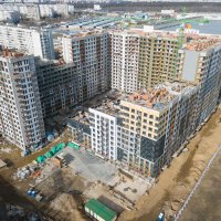 Процесс строительства ЖК «Влюблино», Апрель 2018