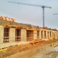 Процесс строительства ЖК Silver («Сильвер»), Октябрь 2017