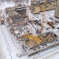 Процесс строительства ЖК «Новое Медведково», Февраль 2017