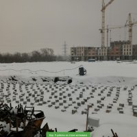 Процесс строительства ЖК «Мир Митино», Январь 2017