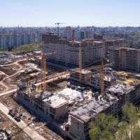 Процесс строительства ЖК «Летний Сад», Май 2017