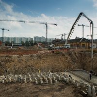 Процесс строительства ЖК «Летний Сад», Июнь 2016