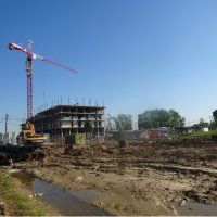 Процесс строительства ЖК «Отрада», Май 2016