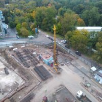 Процесс строительства ЖК Capital Towers, Октябрь 2017
