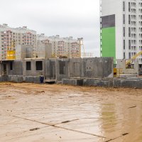 Процесс строительства ЖК «Бутово Парк 2», Апрель 2017