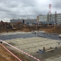 Процесс строительства ЖК «Парк легенд», Апрель 2016