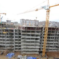 Процесс строительства ЖК «Татьянин парк», Октябрь 2016